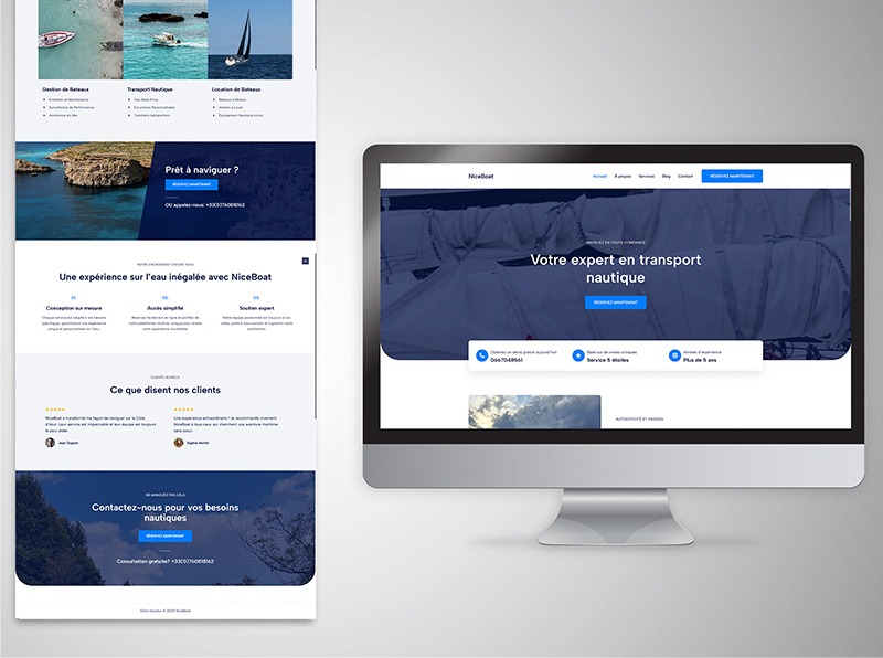 Niceboat création de site internet croissance