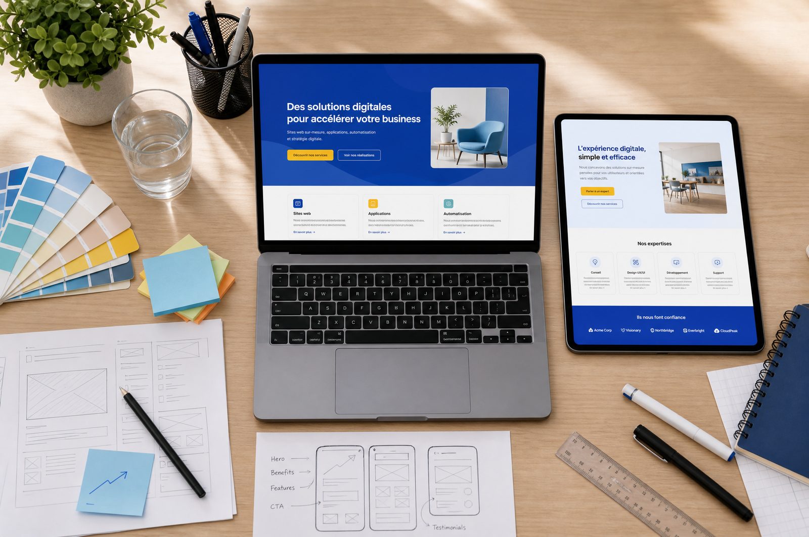 Conception d'un site internet sur-mesure