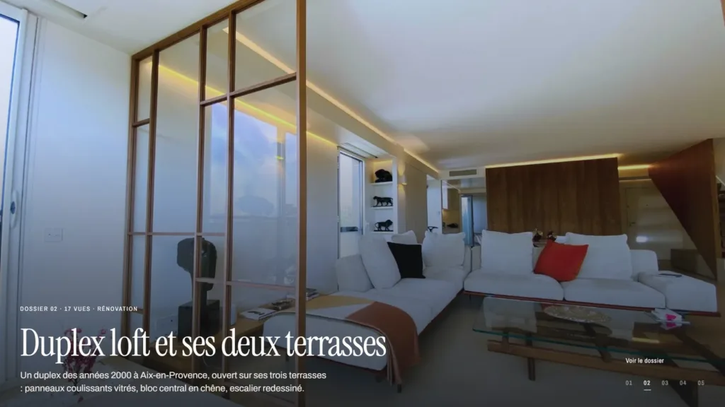 Site internet d'Iphigénie Soldatos, architecte DPLG à Paris Montmartre, réalisé par Devmiweb